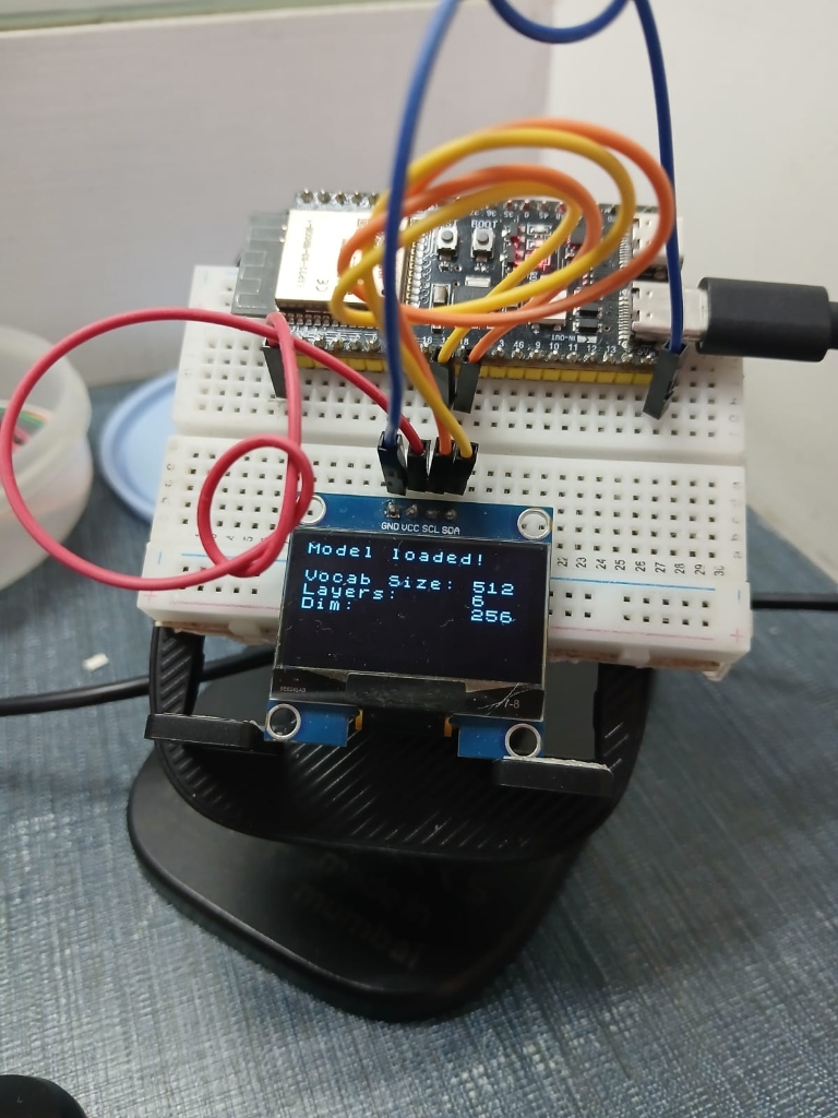 ESP32 loading model
